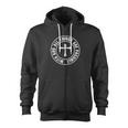 With God All Things Are Possible Bible Quote Christian Premium Zip Up Hoodie