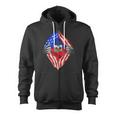 Haiti American Haitian Flag Day Haiti Roots Zip Up Hoodie