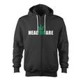 Healthcare Medical Marijuana Weed Tshirt Zip Up Hoodie