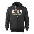 Horseshoe Bay Texas 2024 Total Solar Eclipse Zip Up Hoodie