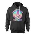 I'm Blunt Because God Rolled Me That Way Retro Tattoo Zip Up Hoodie