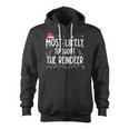 Most Likely To Shoot The Reindeer Hunting Christmas Hunter Zip Up Hoodie