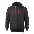 Lobster Lobster Heartbeat Hooded Zip Up Hoodie