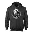 National Cryptid Society Mothman Tshirt Zip Up Hoodie