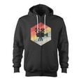 Retro Vintage Camera Filmmaker Zip Up Hoodie