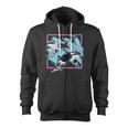 Save Whales 90S Orca Ocean Animals Chart Mammals Guide Eco Zip Up Hoodie