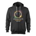 Seymour Indiana Total Solar Eclipse April 8 2024 Zip Up Hoodie