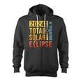 Shelbyville Indiana Total Solar Eclipse 2024 Zip Up Hoodie