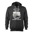 My Son Is On Uss Russell Ddg Zip Up Hoodie