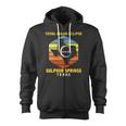 Sulphur Springs Texas Total Solar Eclipse 2024 Zip Up Hoodie