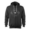 Summer Solstice Winter Solstice Diagram Zip Up Hoodie