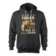 Tobar Blood Runs Through My Veins Name V2 Zip Up Hoodie