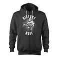 History Buff George Washington Zip Up Hoodie