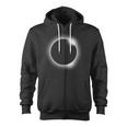 Total Eclipse Nerdy Science Lunar Solar Stem Zip Up Hoodie