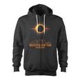 Total Solar Eclipse 04082024 Rochester New York Zip Up Hoodie