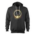 Totality Solar Eclipse 2024 Souvenir 040824 Seen From Ohio Zip Up Hoodie
