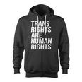 Transgender Trans Rights Are Human Rights V2 Zip Up Hoodie