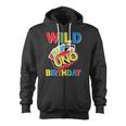 Uno Themed 1St Birthday Party Decorations 1St Bday Boy Zip Up Hoodie