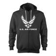 US Air Force Logo Zip Up Hoodie