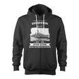 Uss Barton Dd Zip Up Hoodie