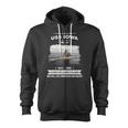 Uss Iowa Bb Zip Up Hoodie