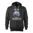 Uss Wasp Lhd V2 Zip Up Hoodie