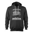 Uss William R Rush Dd 714 Ddr Zip Up Hoodie