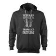 Veteran Don't Thank Me Thank My Brothers Zip Up Hoodie