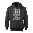 Veteran Veterans Are Not Suckers Or Losers 32 Navy Soldier Army Military Zip Up Hoodie