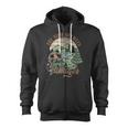 Vintage Stick Season Summer The-View-Between Village Outfit Zip Up Hoodie