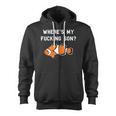 Where's My Fucking Son Clownfish Zip Up Hoodie