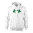 Shamrock Boobs Zip Up Hoodie