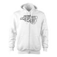 Hecho En Mexico Aztec Calendar Mexican Eagle Zip Up Hoodie