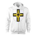 Teutonic Order Cross Zip Up Hoodie