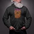 Beard For Boobs Cool Breast Cancer Gif Zip Up Hoodie