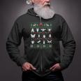Bug Collector Entomology Insect Collecting Christmas Zip Up Hoodie
