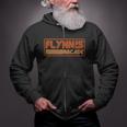 Flynn's Arcade Vintage Retro 80'S Logo Zip Up Hoodie