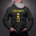 Grumpy Dwarf Costume Tshirt Zip Up Hoodie