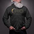 Hello Darkness My Old Friend Ohiosolar Eclipse April 08 2024 Zip Up Hoodie