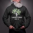 Lahaina Strong Maui Hawaii Old Banyan Tree Zip Up Hoodie