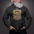 Made In 1959 65 Years Of Being Awesome 65Th Birthday Zip Up Hoodie