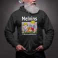 Melvins Houdini Tshirt Zip Up Hoodie