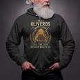 Oliveros Name Shirt Oliveros Family Name V3 Zip Up Hoodie