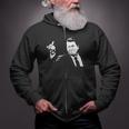 Ronald Reagan Flipping Tshirt Zip Up Hoodie