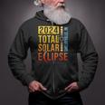 Shelbyville Indiana Total Solar Eclipse 2024 Zip Up Hoodie