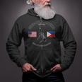 Subic Bay Philippines Gone But Never Forgotten Veteran Zip Up Hoodie