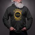 Toledo Ohio Total Solar Eclipse 2024 Zip Up Hoodie