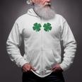 Shamrock Boobs Zip Up Hoodie