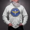 US Army Aviation Branch Insignia Veteran Veterans Day Zip Up Hoodie