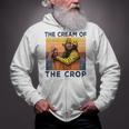 Vintage Macho-The Cream Of The Crop Wrestling Zip Up Hoodie